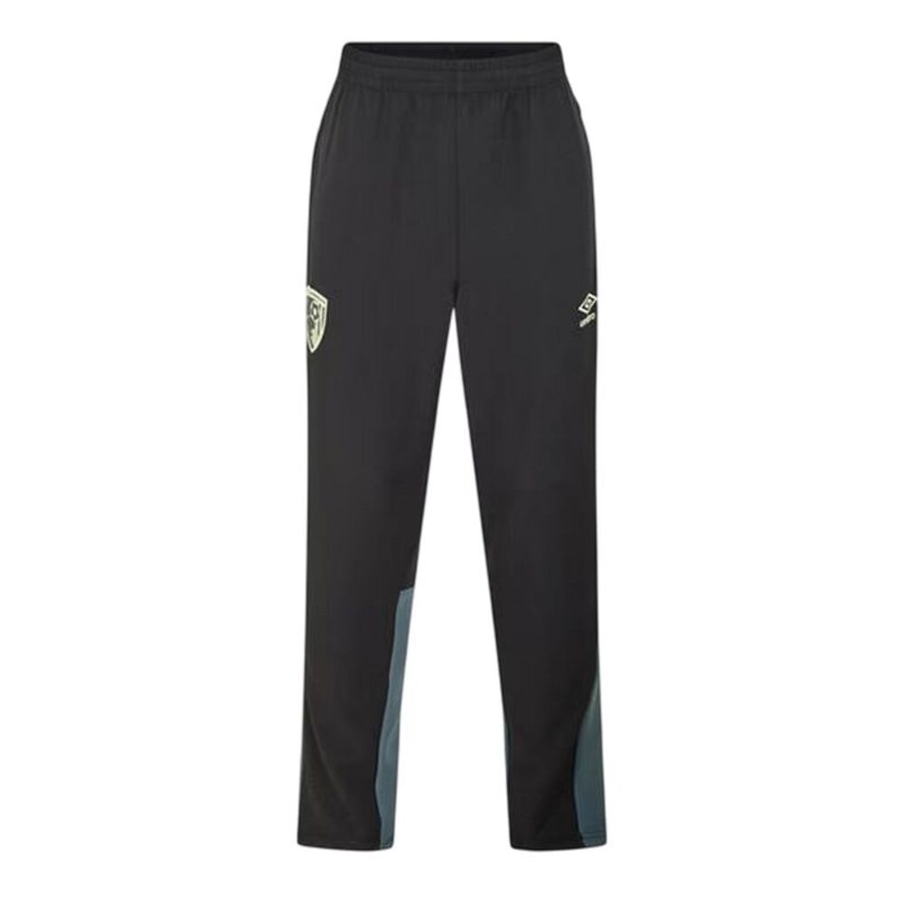 Umbro Mens AFC Bournemouth Tracksuit Bottoms / Black